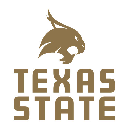 Texas State University Boko The Bobcat Mascot Head Logo Car Decal