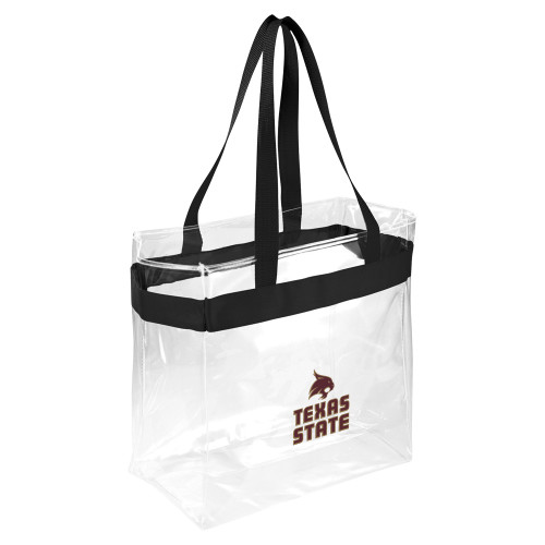 Clear Beach Tote- Texas