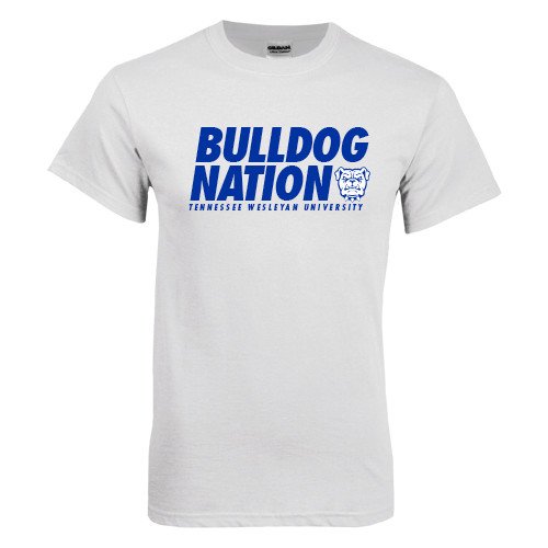  White T Shirt - Bulldog Nation