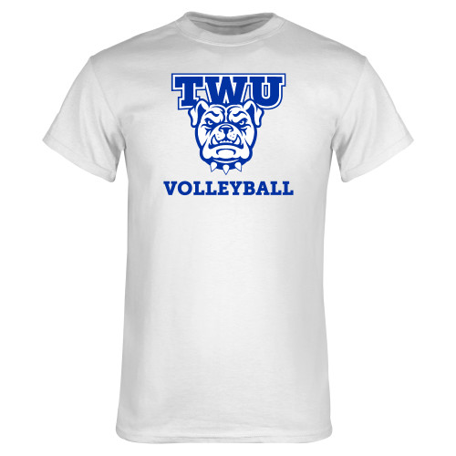  White T Shirt - Volleyball