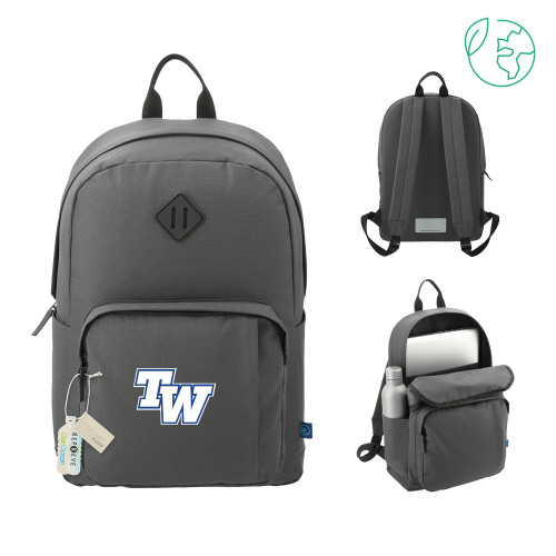 Repreve Ocean Charcoal Everyday Computer Backpack - TW
