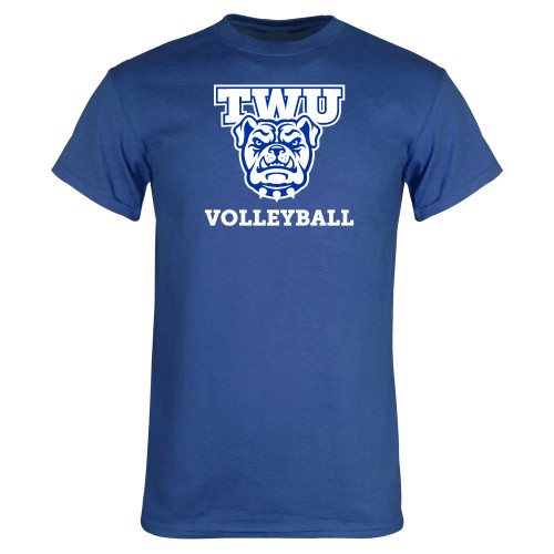  Royal T Shirt - Volleyball