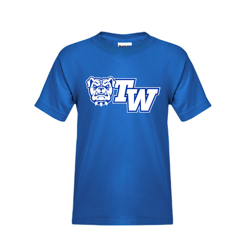  Youth Royal T Shirt - Official Logo