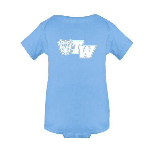  Light Blue Infant Onesie - Official Logo