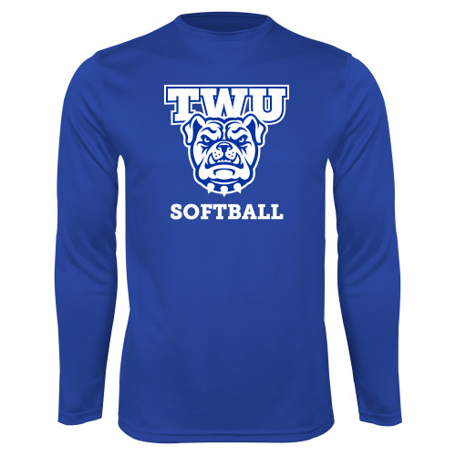  Royal Performance Long Sleeve Shirt - Softball