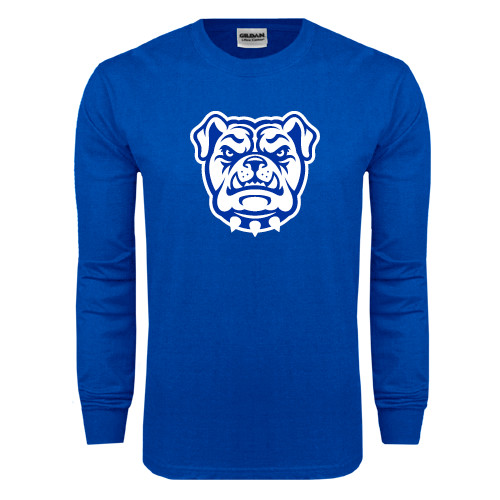  Royal Long Sleeve T Shirt - Bulldog Head