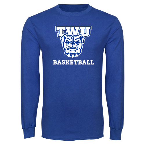  Royal Long Sleeve T Shirt - Basketball