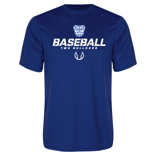  Royal Performance Tee - Baseball Stencil w/ Ball