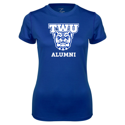  Womens Royal Performance Tee - Alumni