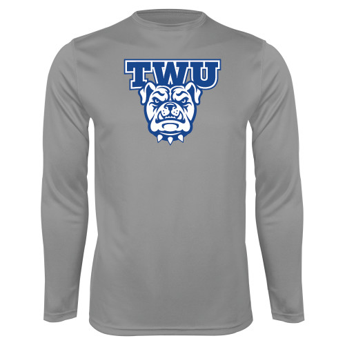  Steel Performance Longsleeve Shirt - TWU w/ Bulldog Head
