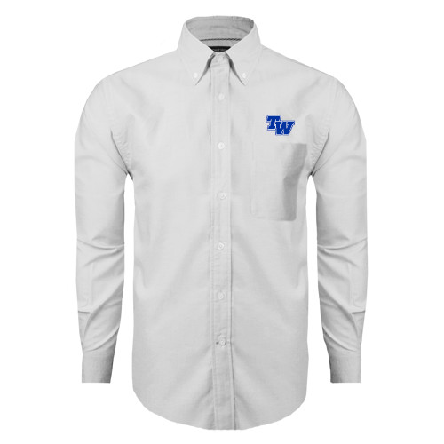  White Oxford Long Sleeve Shirt - TW