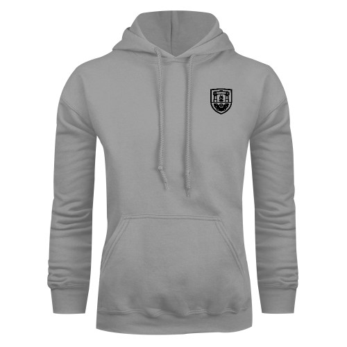  Grey Fleece Hoodie - University Crest