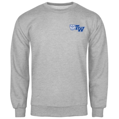  Grey Fleece Crew - Official Logo