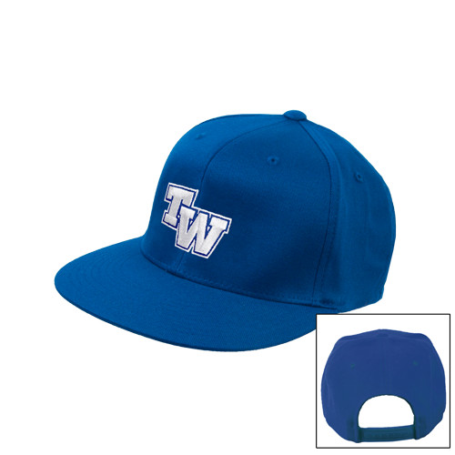  Royal Flat Bill Snapback Hat - TW