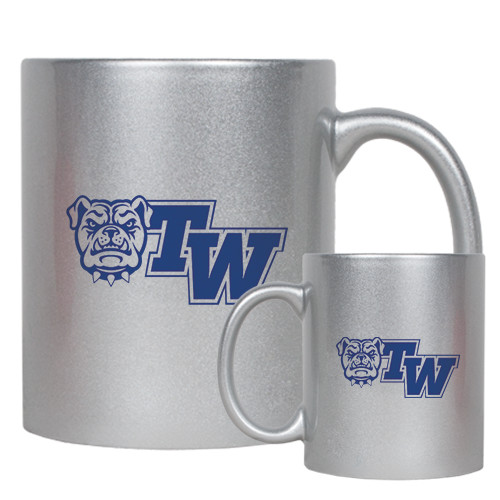  Full Color Silver Metallic Mug 11oz - Official Logo