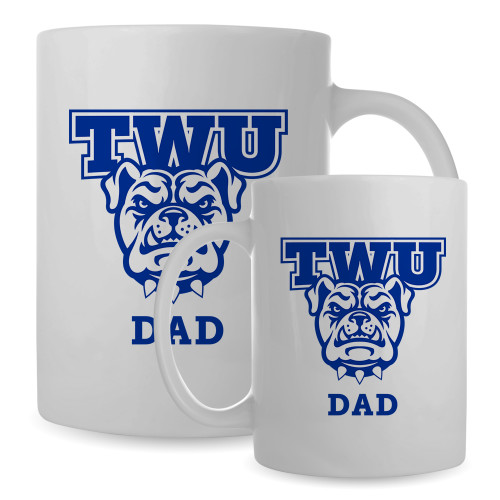  Dad Full Color White Mug 15oz - Dad