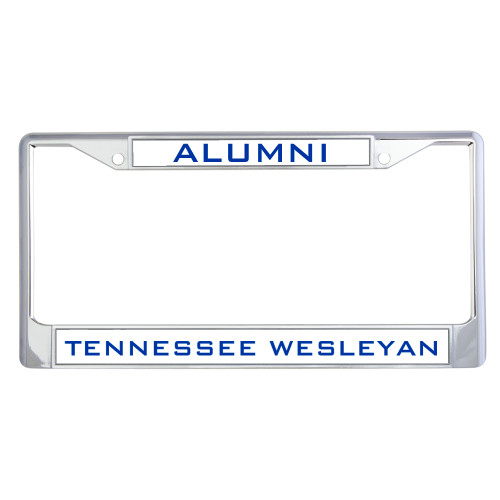  Alumni Metal License Plate Frame in Chrome - Alumni
