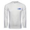Thumbnail image for  White Performance Long Sleeve Shirt