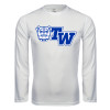 Thumbnail image for  White Performance Long Sleeve Shirt