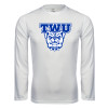 Thumbnail image for  White Performance Long Sleeve Shirt