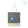 Thumbnail image for  Split Recycled Black Cotton Twill Convention Tote