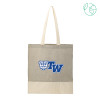 Thumbnail image for  Split Recycled Grey Cotton Twill Convention Tote