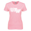Thumbnail image for  Womens Pink Short Sleeve Tee