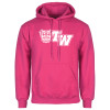 Thumbnail image for  Womens Fuchsia Fleece Hoodie