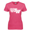Thumbnail image for  Womens Hot Pink Short Sleeve Tee