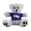 Thumbnail image for  Plush Big Paw 8 1/2 inch White Bear w/Royal Shirt