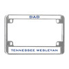 Thumbnail image for  Metal Motorcycle License Plate Frame in Chrome