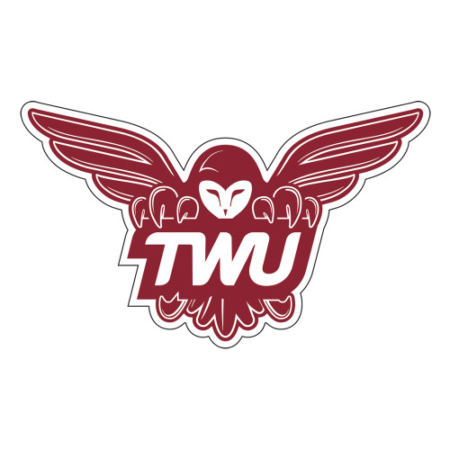  Large Decal - Owl TWU