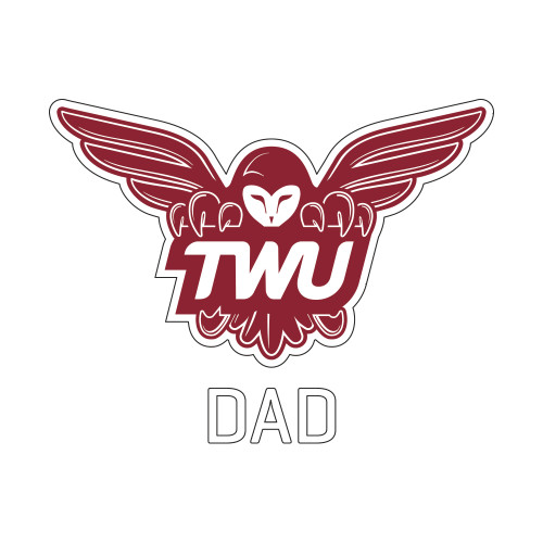  Dad Decal - Dad Owl TWU