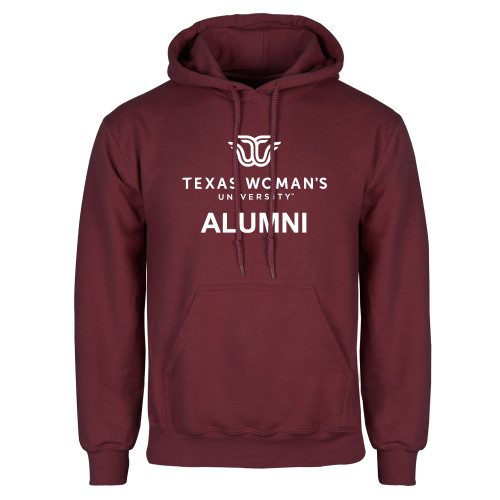  Maroon Fleece Hoodie - Alumni Institutional Logo