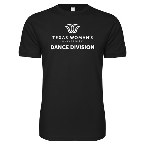  Next Level Black SoftStyle T Shirt - TWU Dance Division