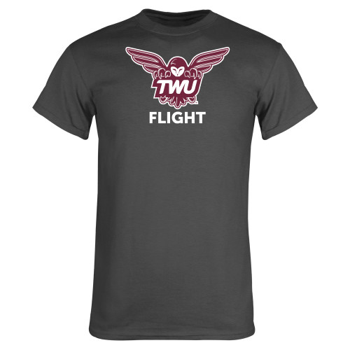  Charcoal T Shirt - Owl TWU Flight