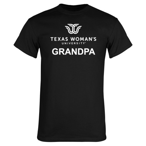 Black T Shirt - Grandpa Institutional Logo