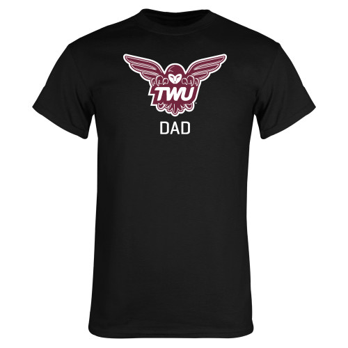  Black T Shirt - Dad Owl TWU