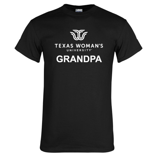  Black T Shirt - Grandpa Institutional Logo