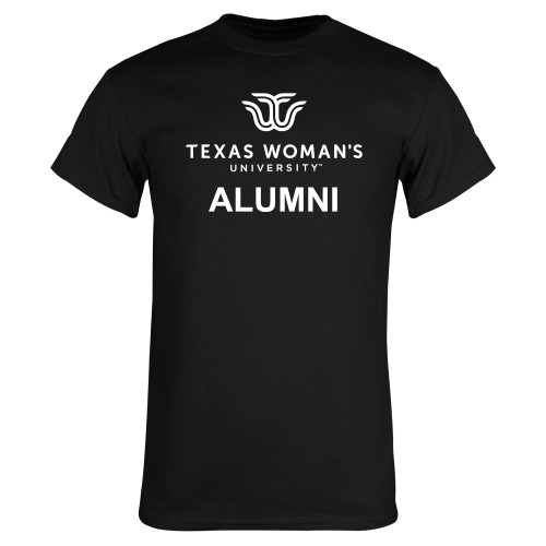  Black T Shirt - Alumni Institutional Logo