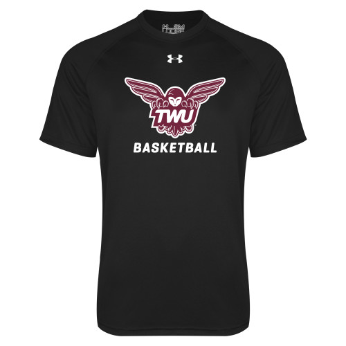  Under Armour Black Tech Tee - Basketball