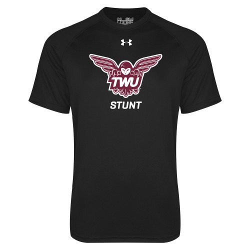  Under Armour Black Tech Tee - STUNT