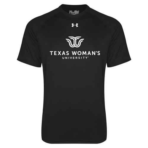  Under Armour Black Tech Tee - Institutional Logo