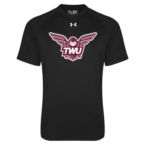  Under Armour Black Tech Tee - Owl TWU