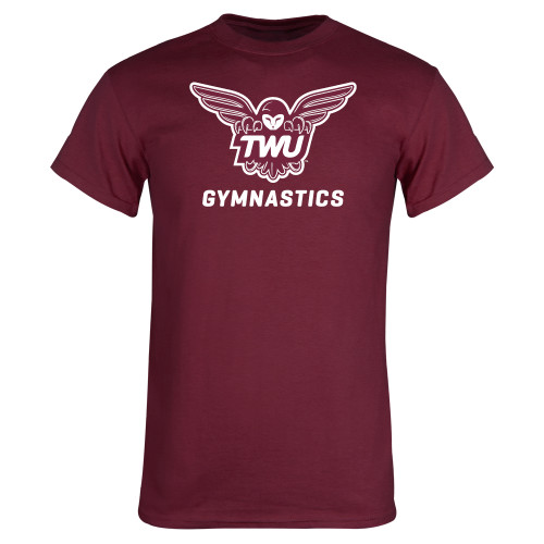  Maroon T Shirt - Gymnastics