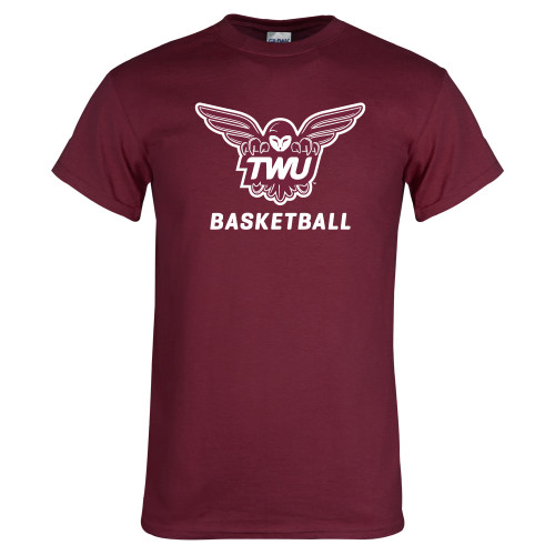  Maroon T Shirt - Basketball