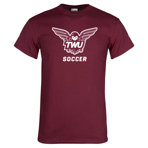  Maroon T Shirt - Soccer