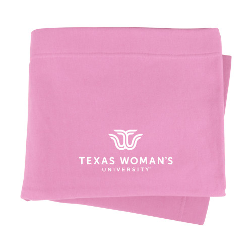  Pink Sweatshirt Blanket - Institutional Logo