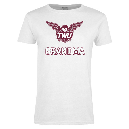 Main Image for  Womens White Short Sleeve Tee