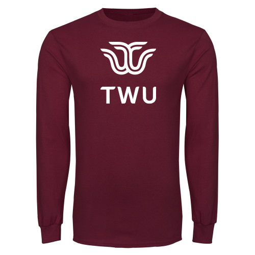 Main Image for  Maroon Long Sleeve T-Shirt